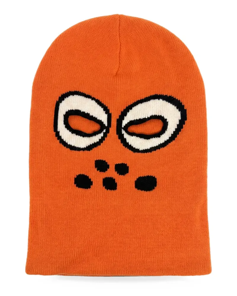 Haculla Monster Beanie - Orange Orange