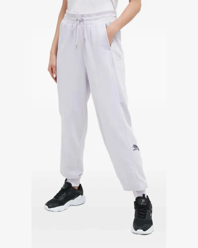 Puma Jogginghose mit Logo-Print - Violett Violett