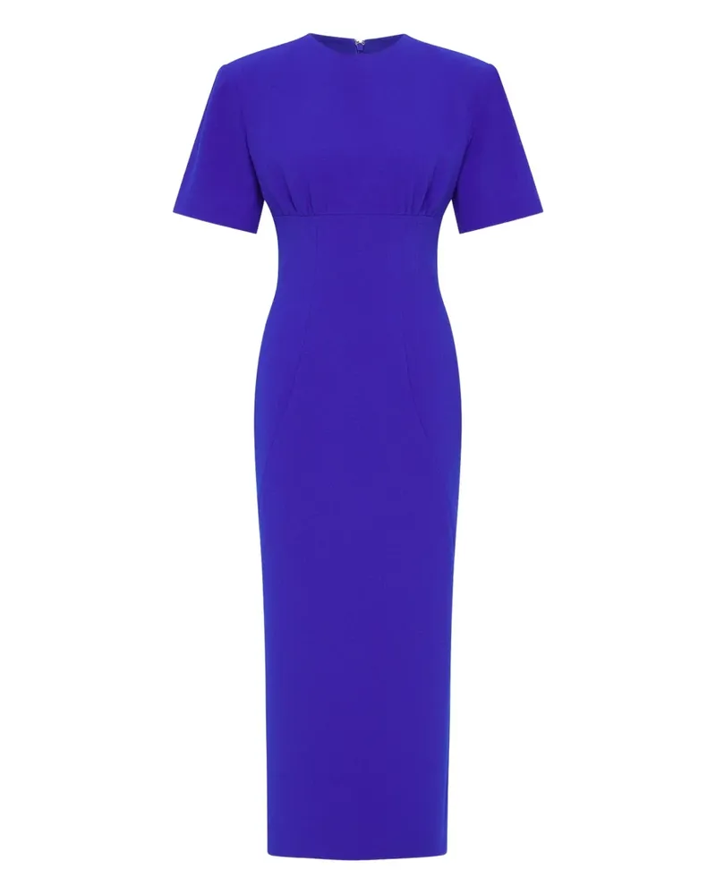 Rachel Gilbert Gerafftes Kleid - Blau Blau