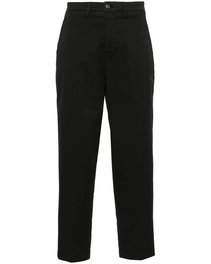 Briglia 1949 Klassische Tapered-Hose Schwarz