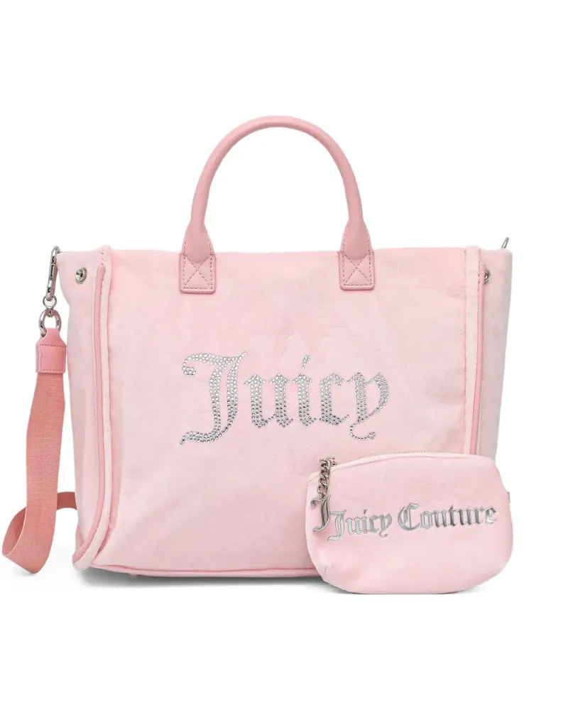 Juicy Couture embellished top-handle tote bag - Rosa Rosa