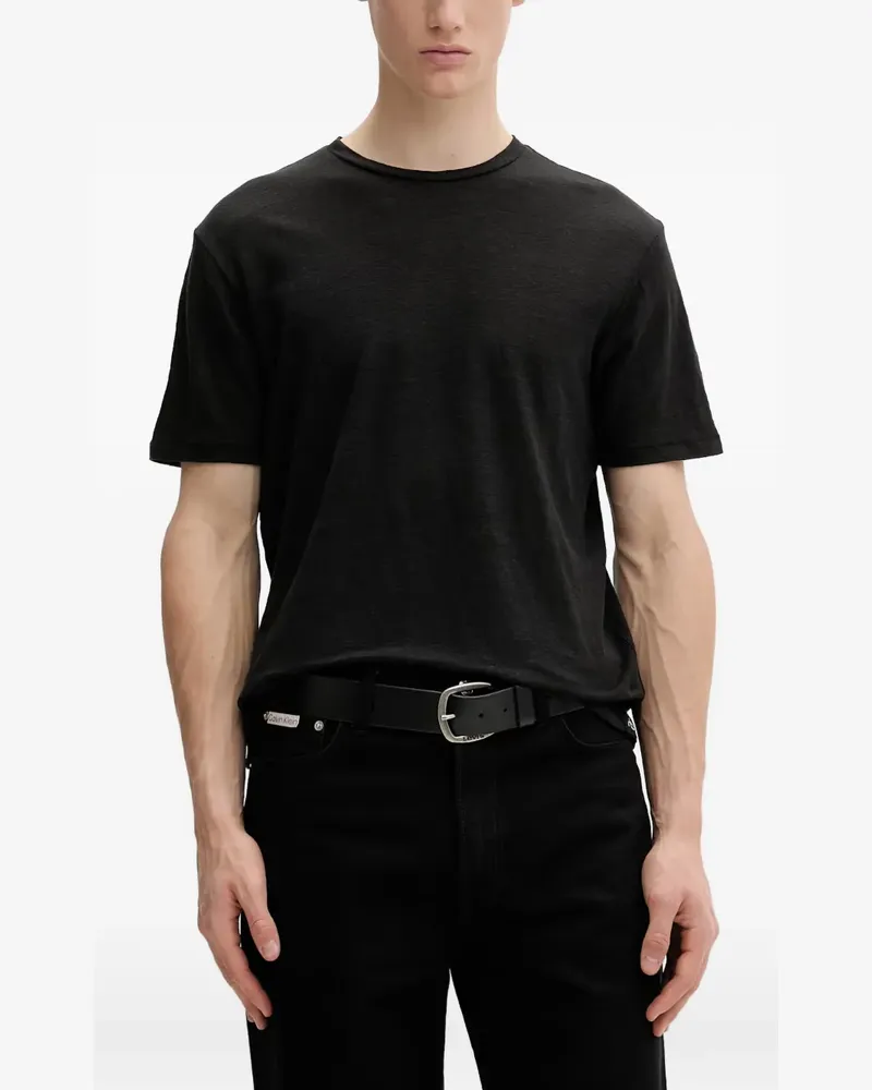 Rag & Bone T-Shirt mit rundem Ausschnitt - Schwarz Schwarz