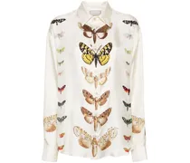 Hemd mit Schmetterling-Print
