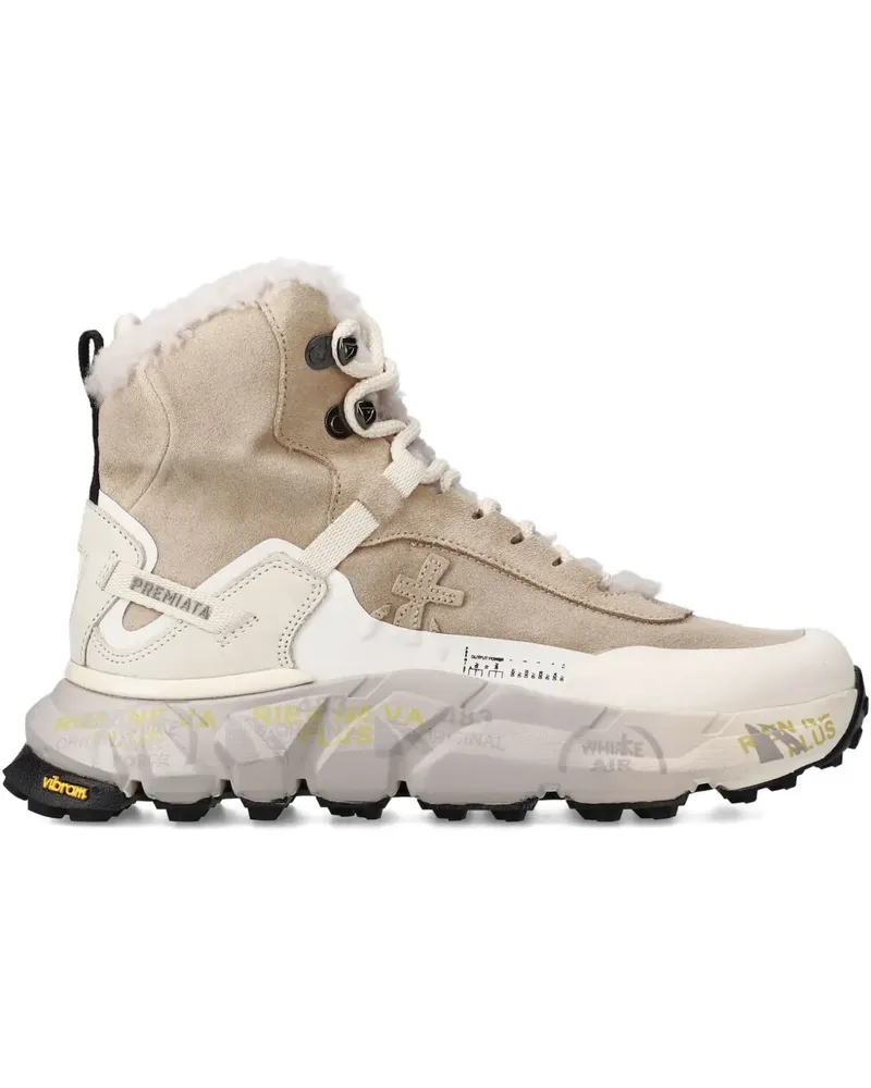 Premiata Strukturierte Trivor 440M Sneakers - Nude Nude