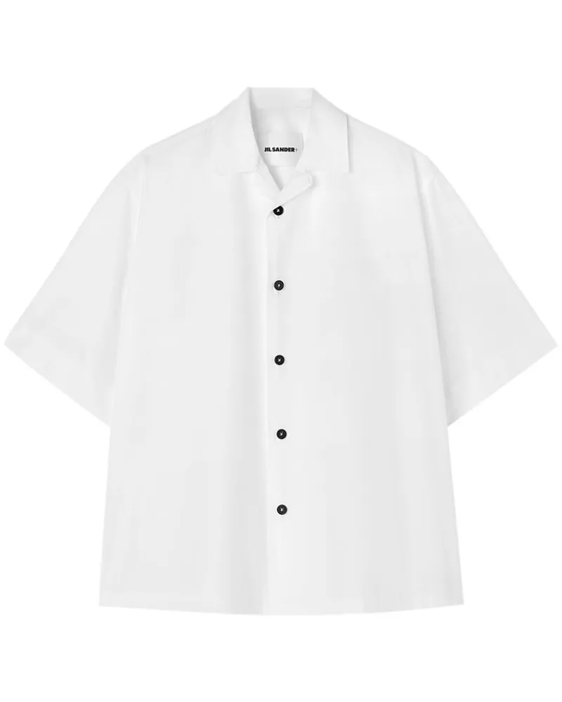 Jil Sander Kurzärmeliges Hemd - Weiß Weiß