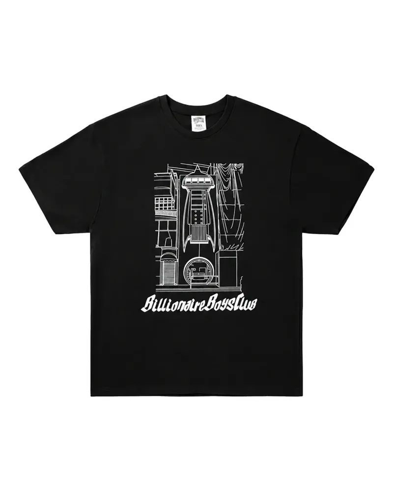 Billionaire Boys Club T-Shirt mit grafischem Print - Schwarz Schwarz