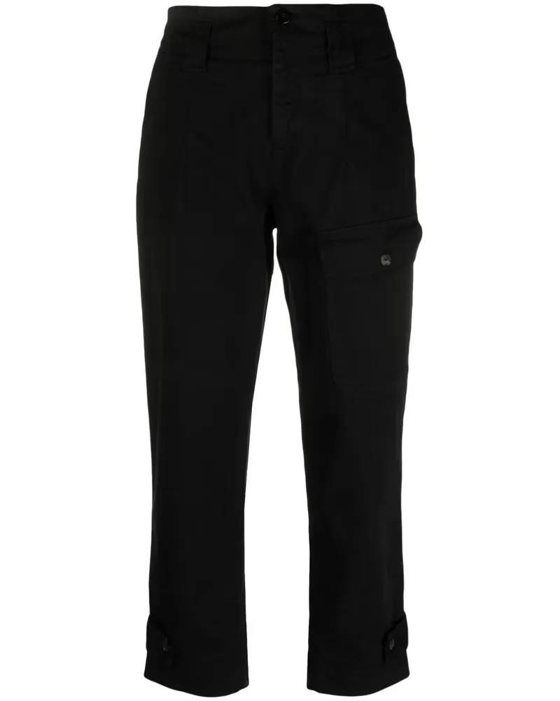 Pinko Hose mit hohem Bund - Schwarz Schwarz