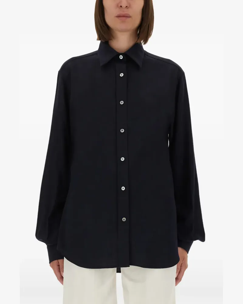 Moschino buttoned skirt - Blau Blau