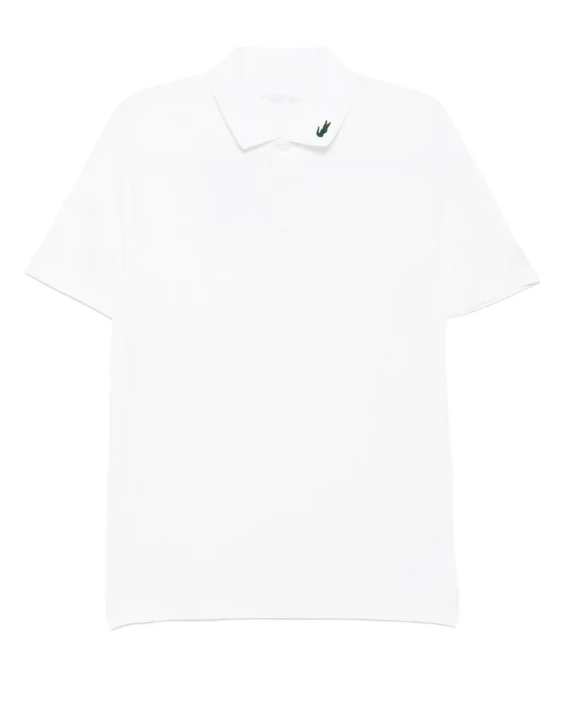 Lacoste Golf-Poloshirt mit UV-Schutz - Weiß Weiß