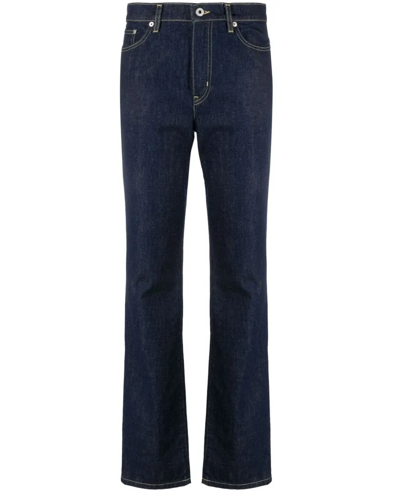 Kenzo Asagao Straight-Leg-Jeans - Blau Blau