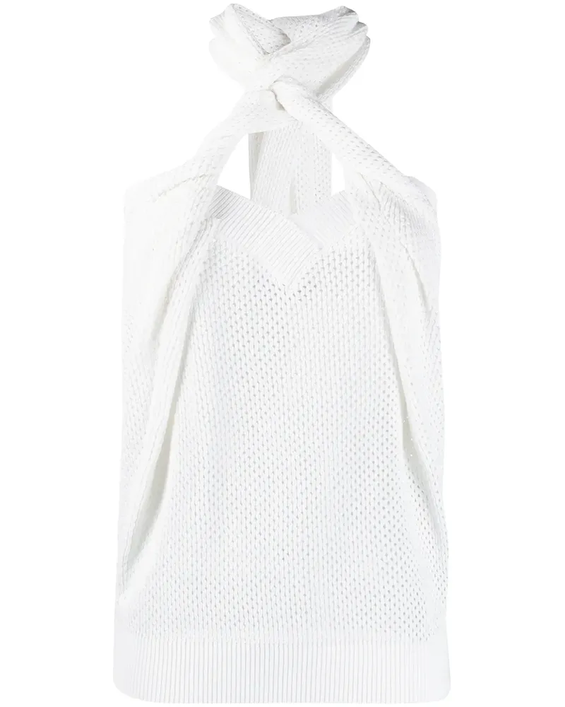 Givenchy Gestricktes Top - Weiß Weiß