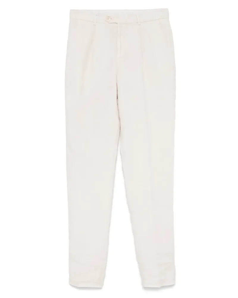 Brunello Cucinelli Hose aus Leinen - Nude Nude
