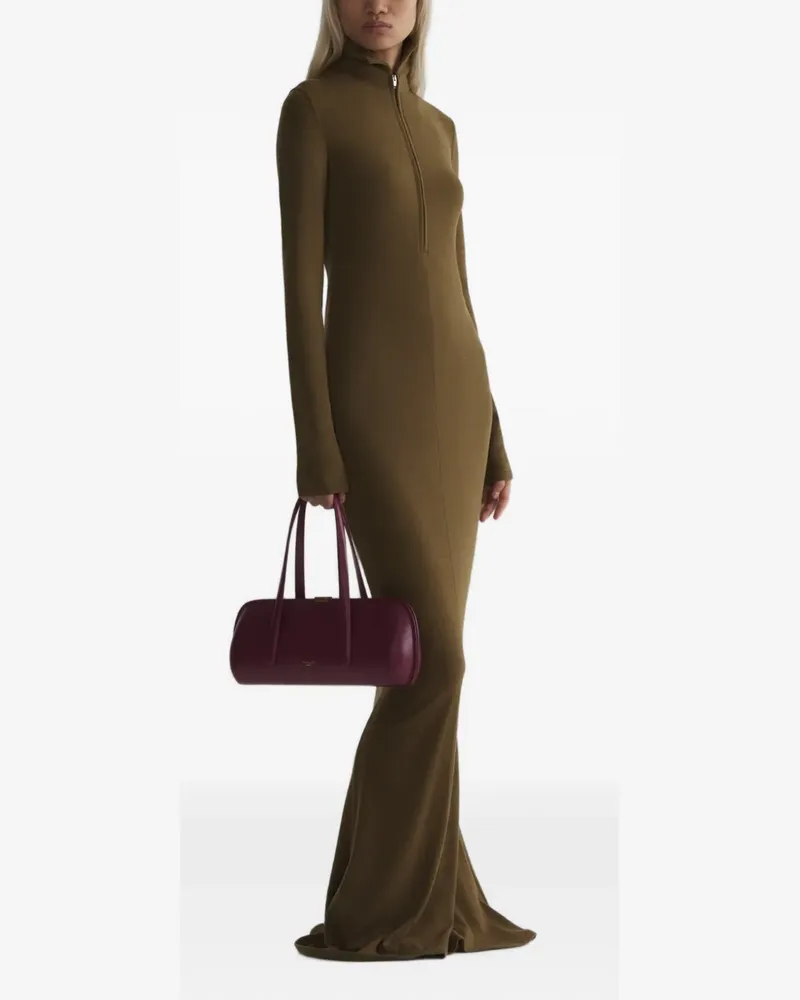 Thierry Mugler maxi column jersey dress - Grün Grün