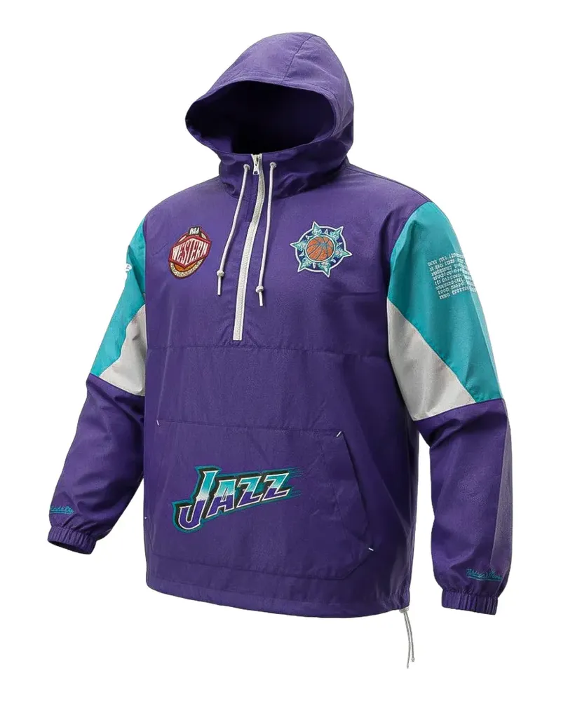 Mitchell & Ness Team Origins pullover jacket - Violett Violett