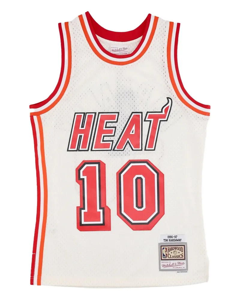 Mitchell & Ness x NBA Swingman Jersey Miami Heat 1996-97 Tim Hardaway tank top - Weiß Weiß