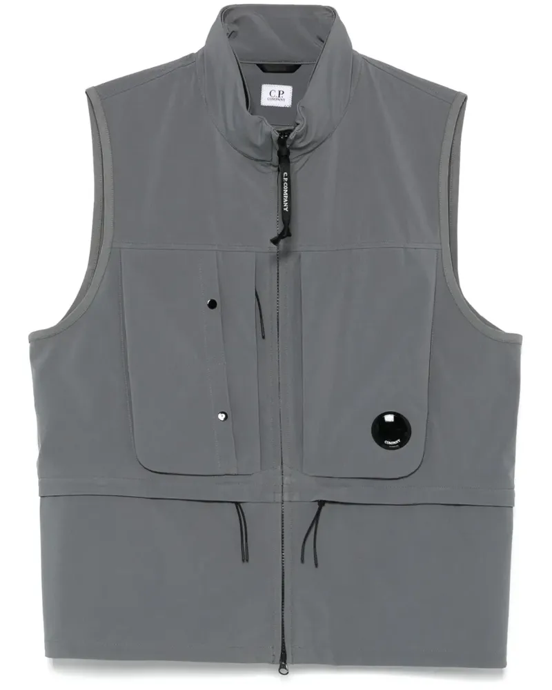 C.P. Company Shell-R Weste - Grau Grau