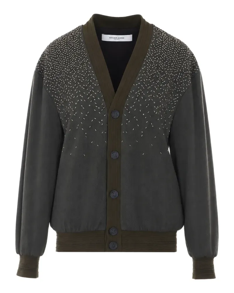 Golden Goose Jacke mit Braun- und Elfenbeinfarben-Karo Braun