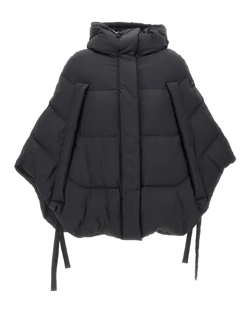 TATRAS Reila Daunenjacke im Cape-Style - Schwarz Schwarz