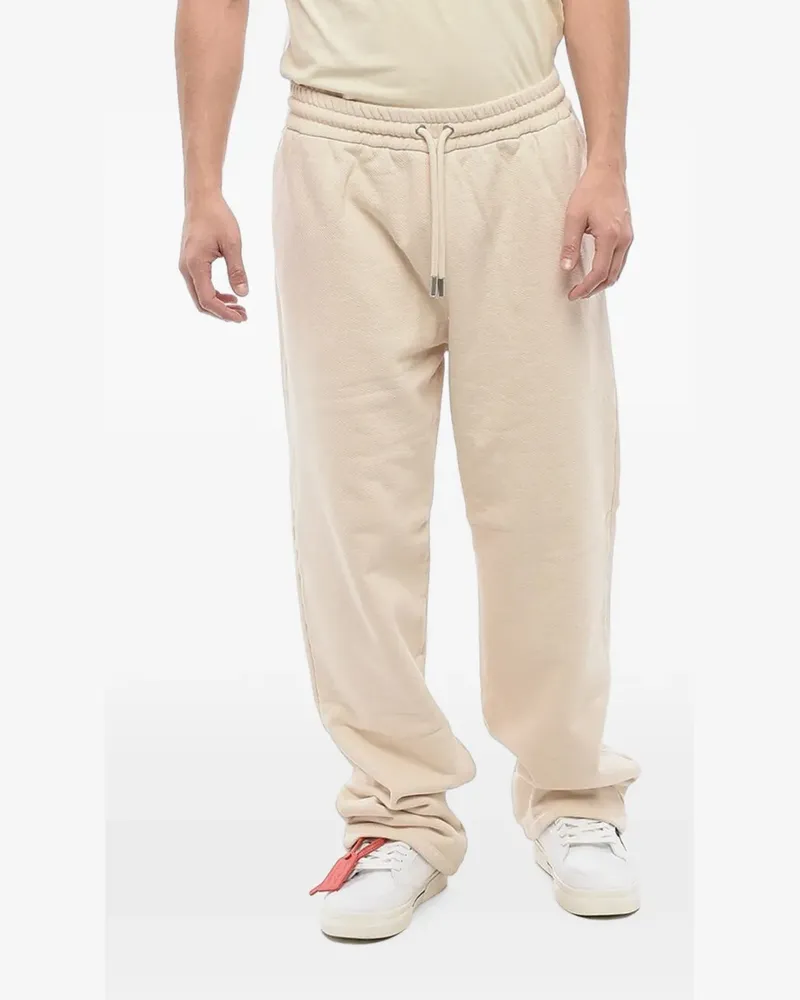 OFF-WHITE Jogginghose mit Kordelzug - Weiß Weiß