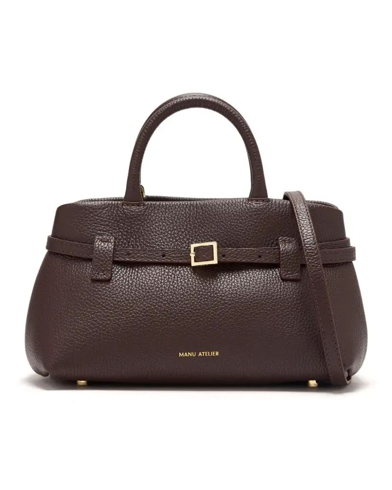 Manu Atelier Le Cambon Schultertasche 25cm - Braun Braun