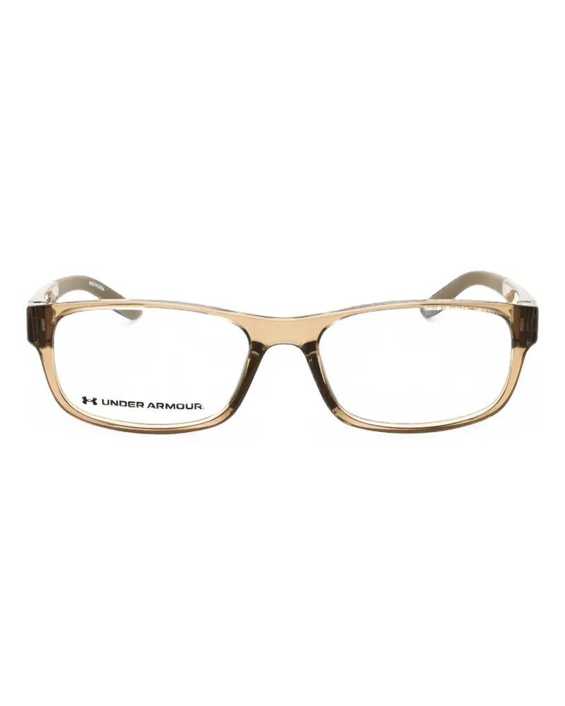 Under Armour UA 5079 rectangle-frame glasses - Nude Nude