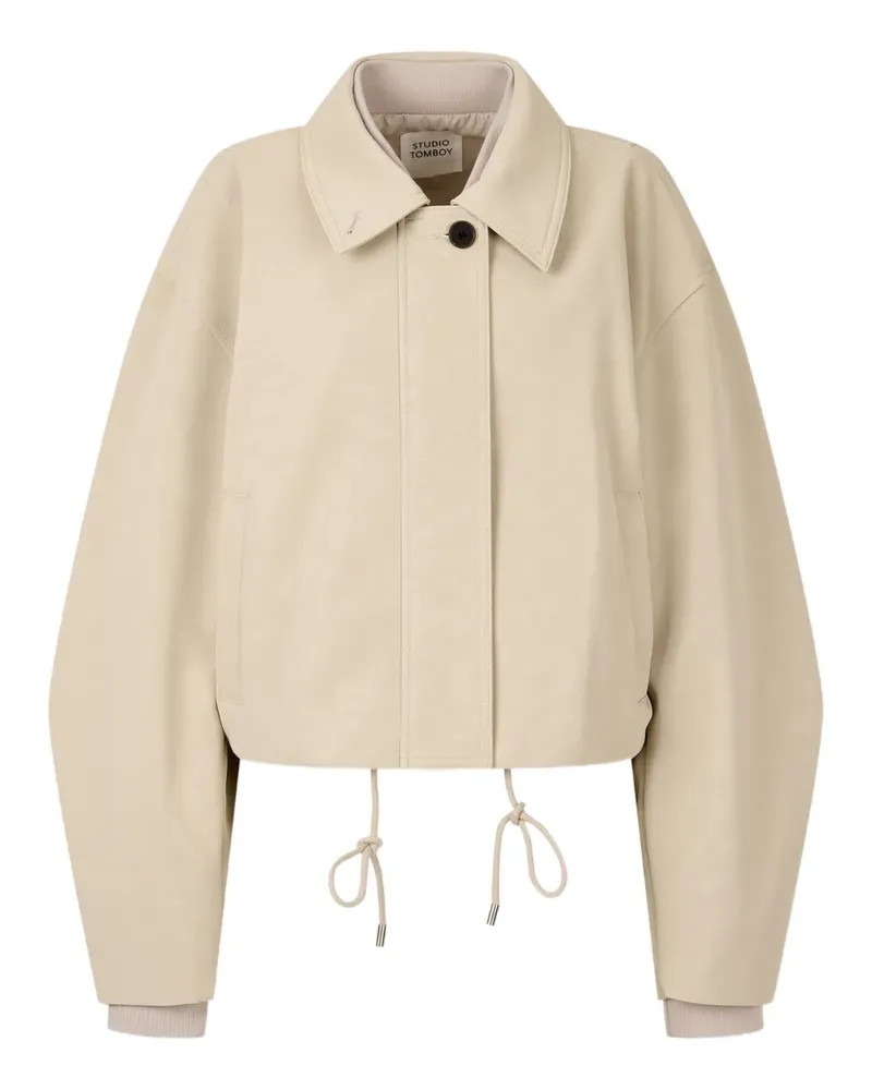 STUDIO TOMBOY cropped jacket - Nude Nude