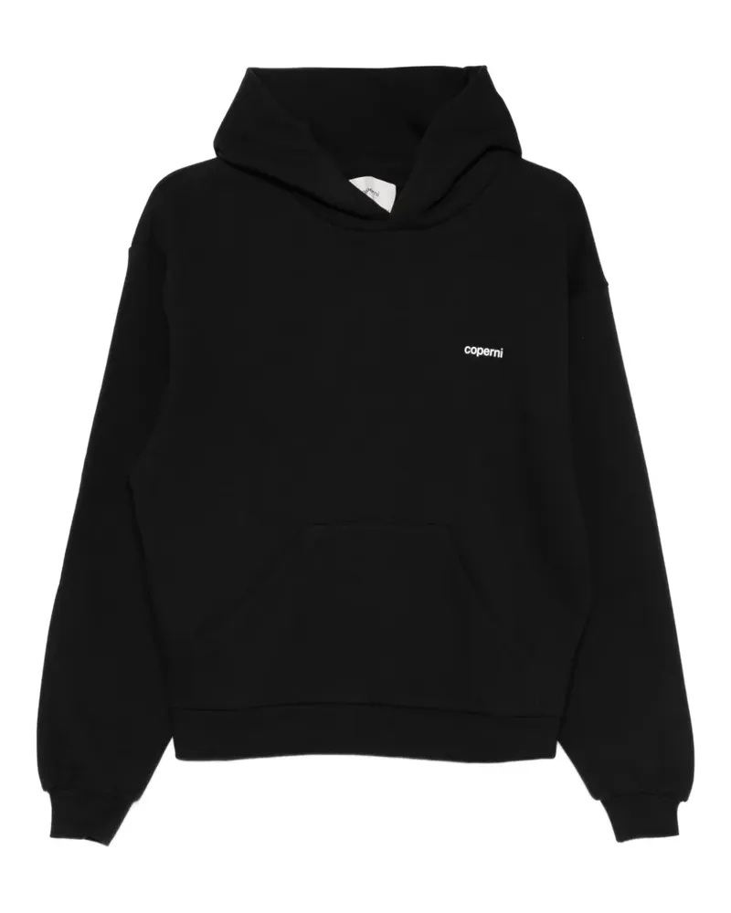 COPERNI Hoodie mit Logo-Print - Schwarz Schwarz