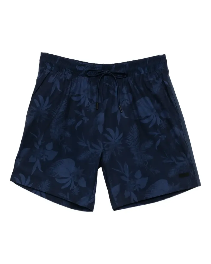 HUGO BOSS floral swim shorts - Blau Blau