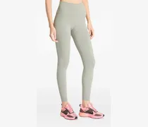 Leggings mit Logo-Print - Grün