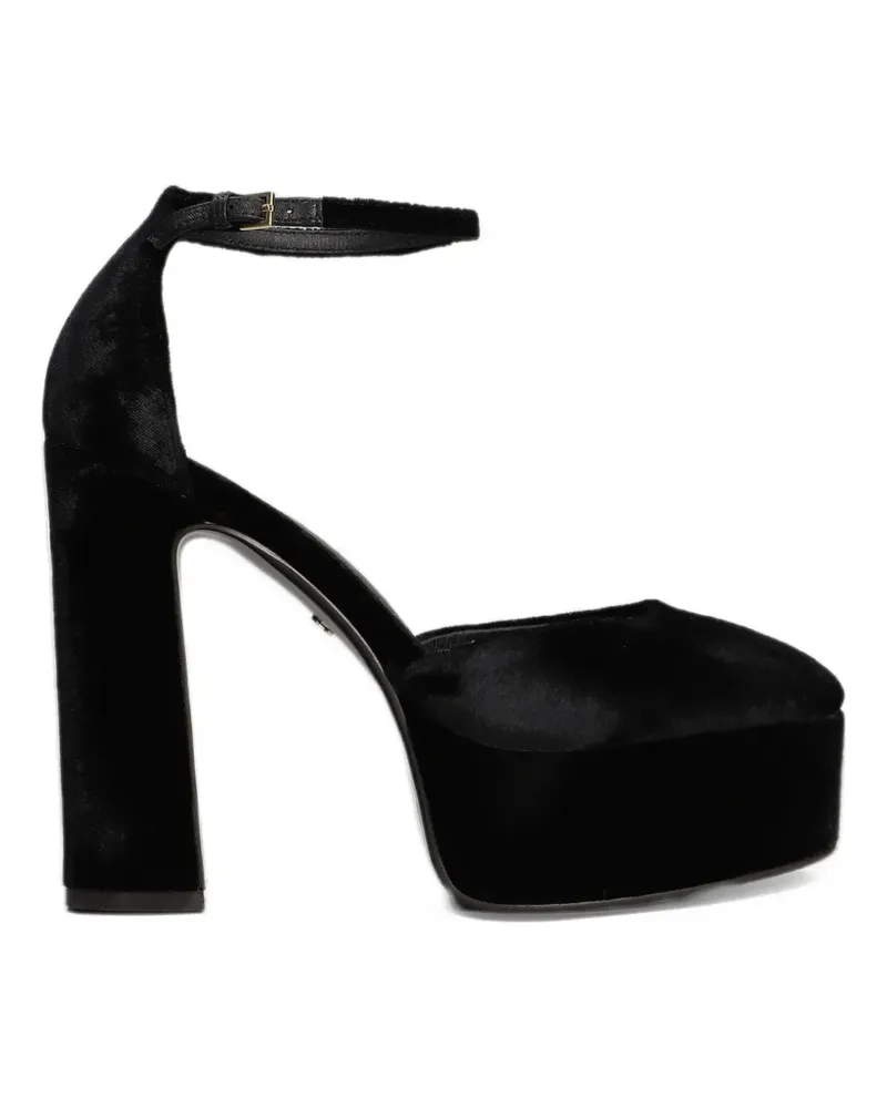 Lola Cruz Mencia platform ankle-strap pumps - Schwarz Schwarz