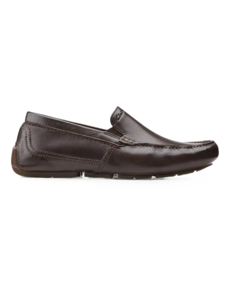 Clarks Markman Plain Loafer - Braun Braun