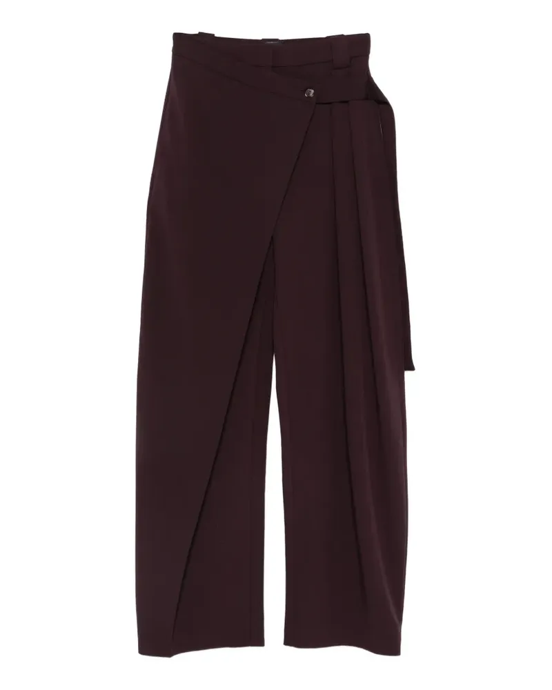 Pinko Gewickelte Hose - Rot Rot