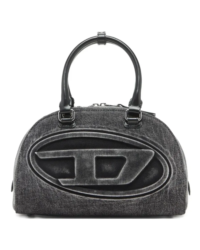 Diesel 1DR Dome top-handle tote bag - Grau Grau