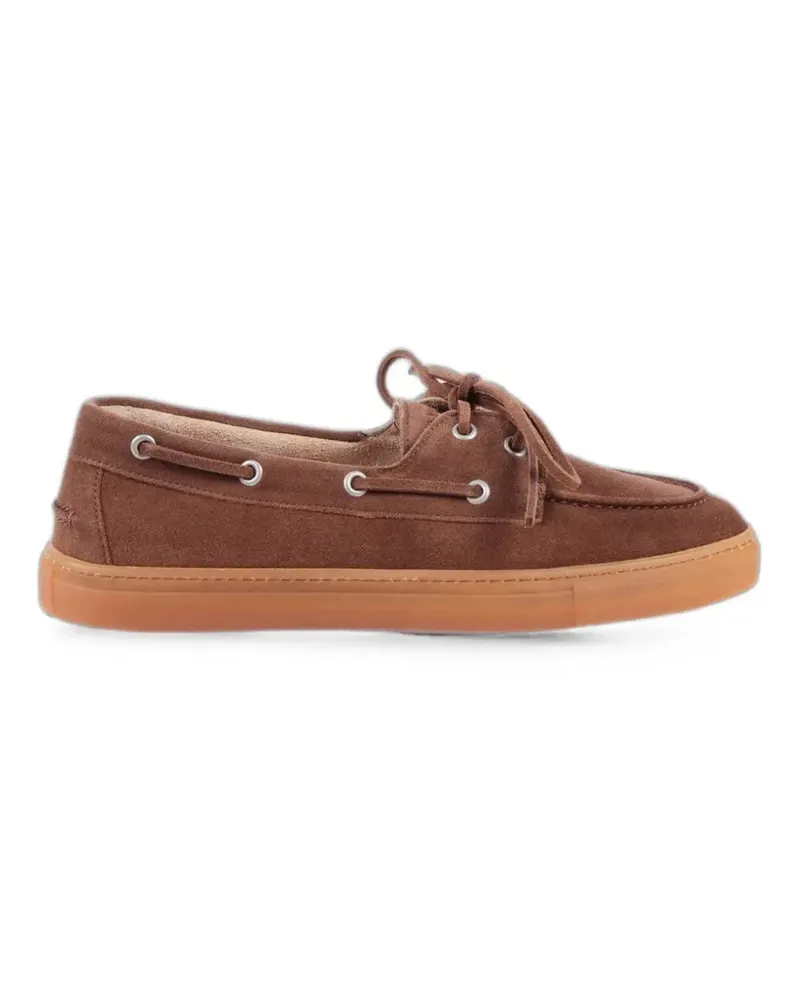 Copenhagen suede boat shoes - Braun Braun