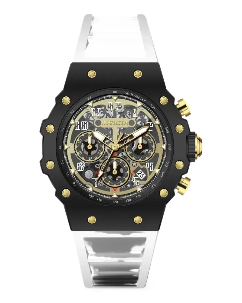 Invicta Racing 43mm watch - Gold Gold