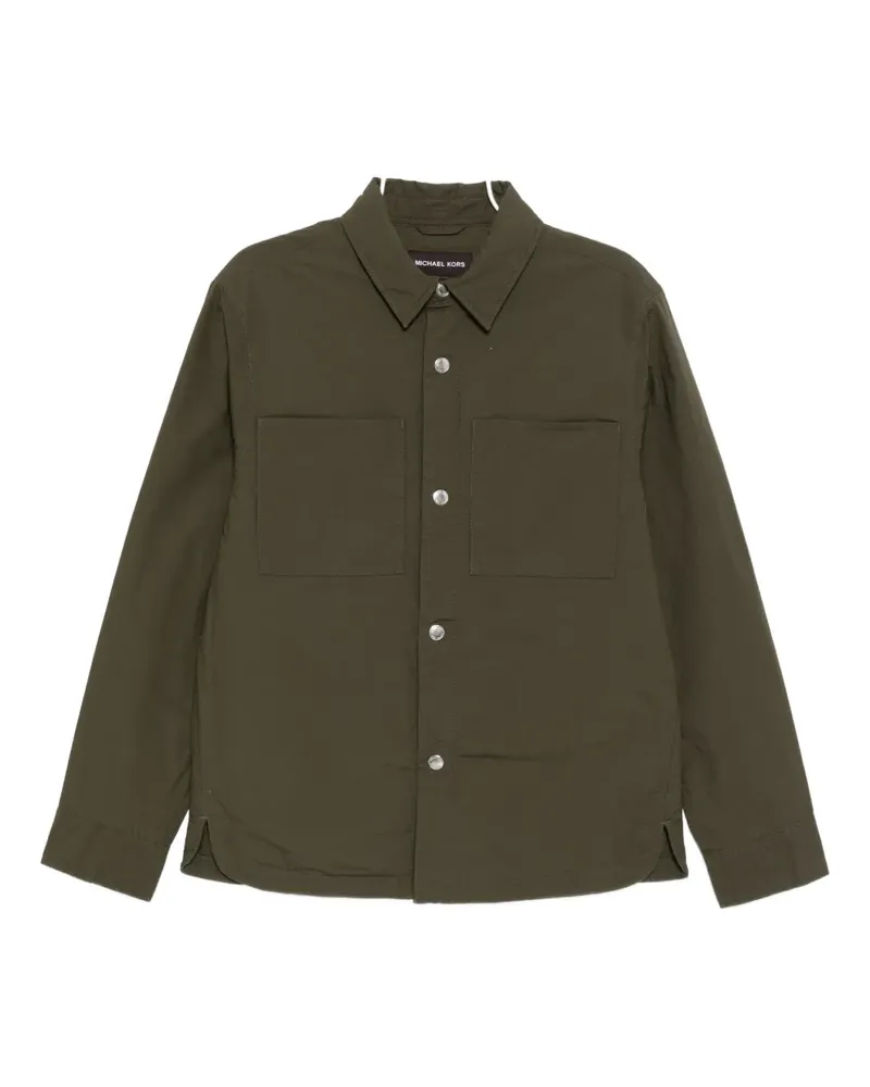 Michael Kors Gefütterte Hemdjacke - Grün Grün