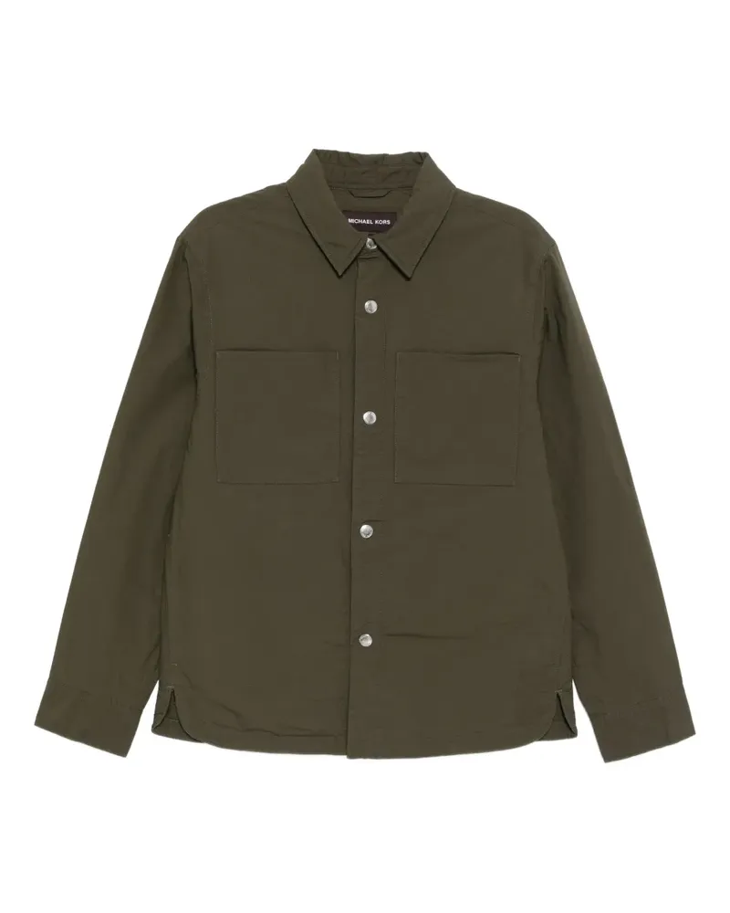 Michael Kors Gefütterte Hemdjacke - Grün Grün