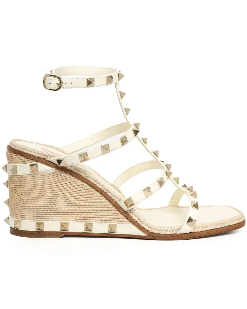 Valentino Garavani Rockstud Sandalen 80mm - Nude Nude