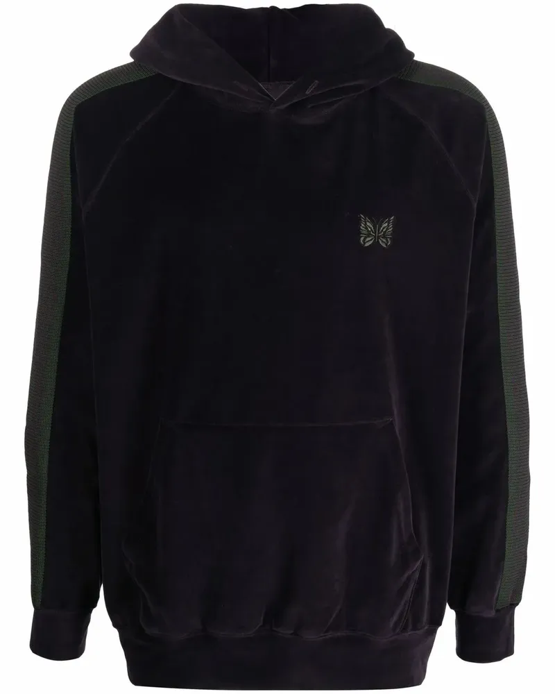NEEDLES Hoodie mit Logo-Stickerei - Violett Violett