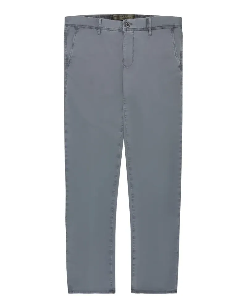 Incotex gabardine slim-fit trousers - Grau Grau