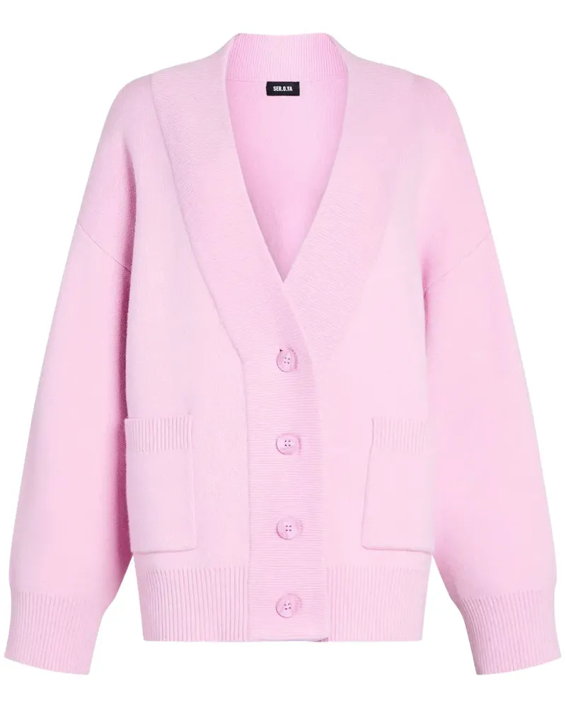 SER.O.YA Carley Cardigan - Rosa Rosa