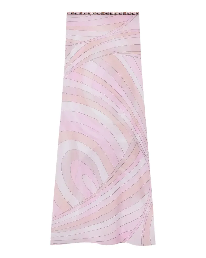 Emilio Pucci Tüllrock mit Iride-Print - Rosa Rosa