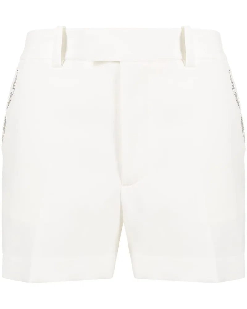 Zadig & Voltaire Shorts mit Strass - Weiß Weiß