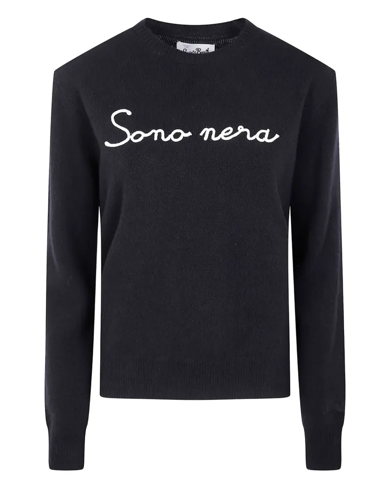 MC2 Saint Barth Bestickter Pullover - Blau Blau