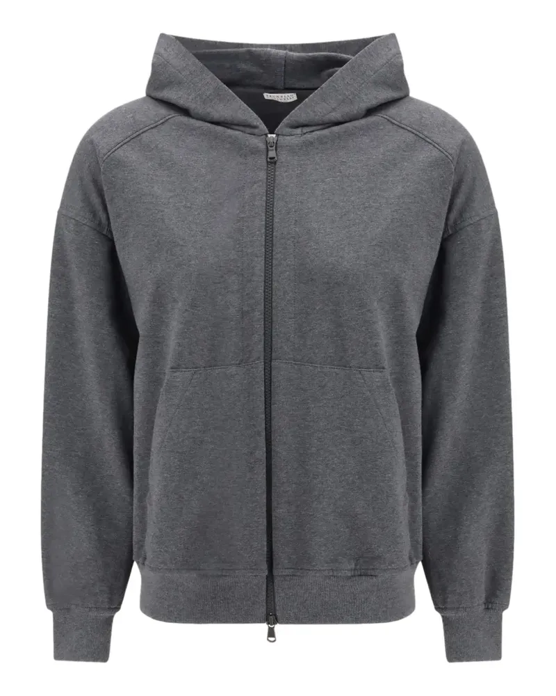 Brunello Cucinelli Kapuzenjacke - Grau Grau