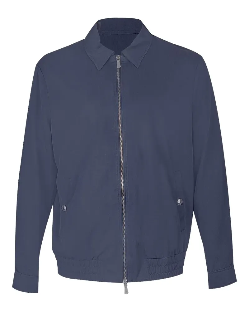 Eleventy Bomberjacke mit Reißverschluss - Blau Blau