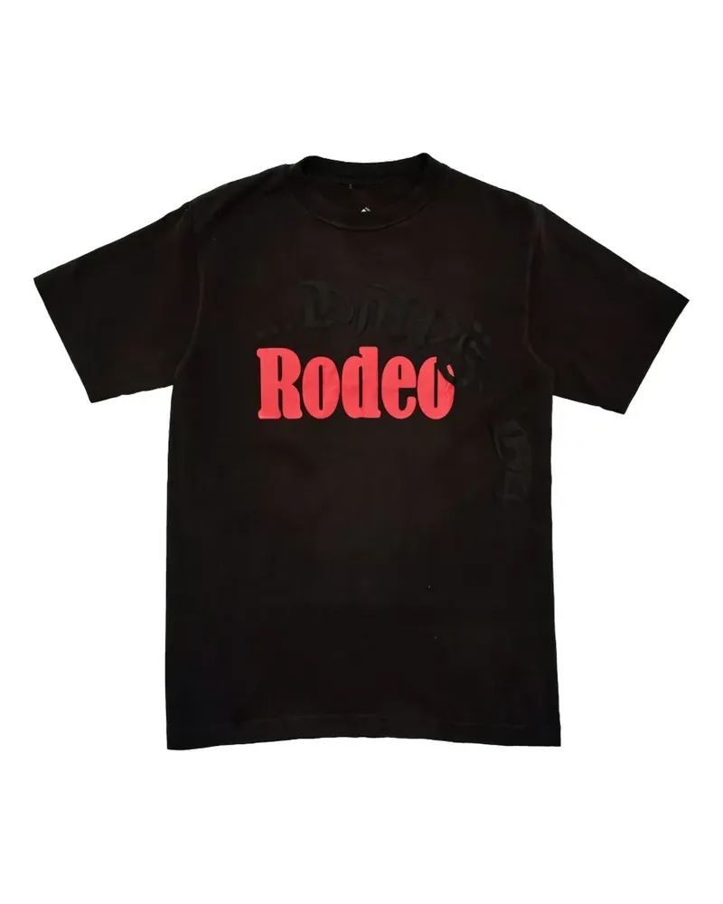 Travis Scott Cactus Jack x SP5der T-Shirt - Schwarz Schwarz