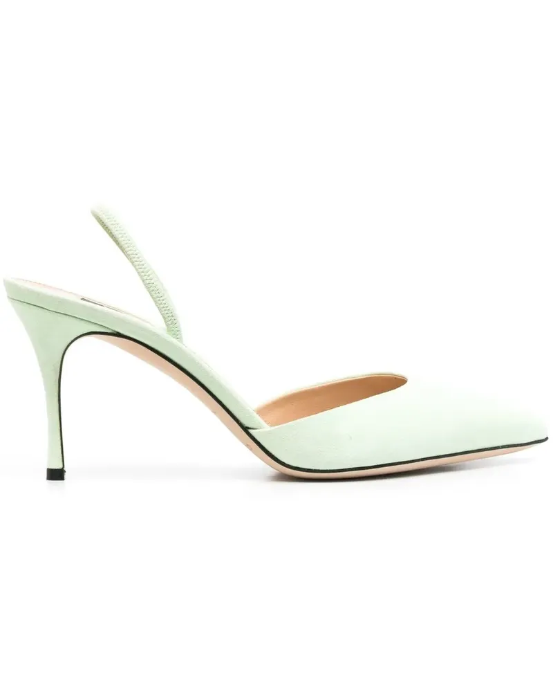 Sergio Rossi Spitze Pumps mit Stiletto-Absatz - Grün Grün