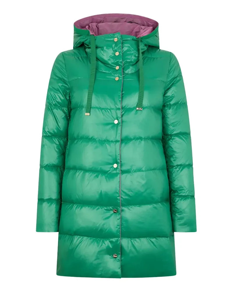Herno hooded padded coat - Grün Grün