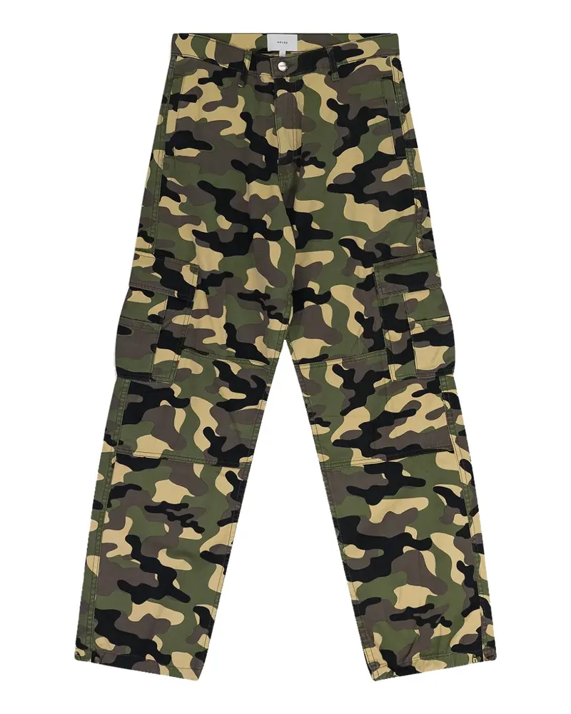RHUDE Linares camouflage-print cargo pants - Grün Grün